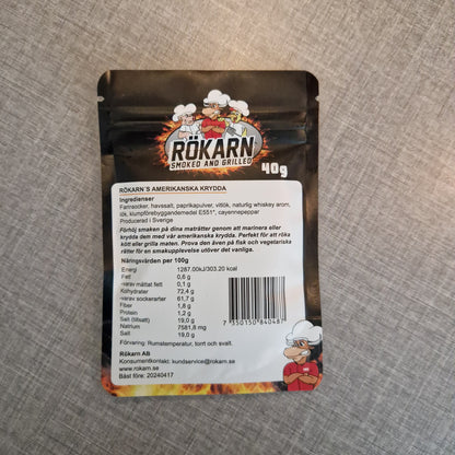 Rökarn's Amerikanska Krydda - 40g