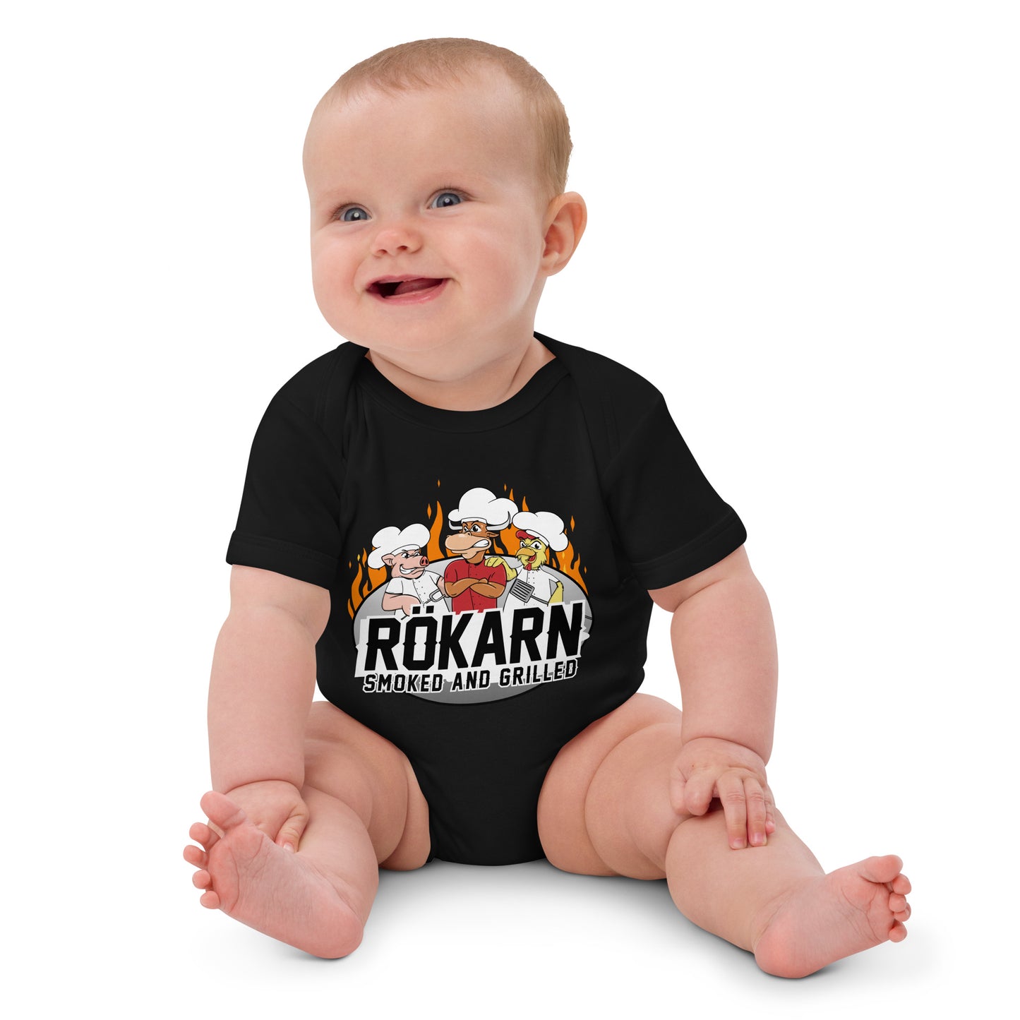 Ekologisk bomull babybody