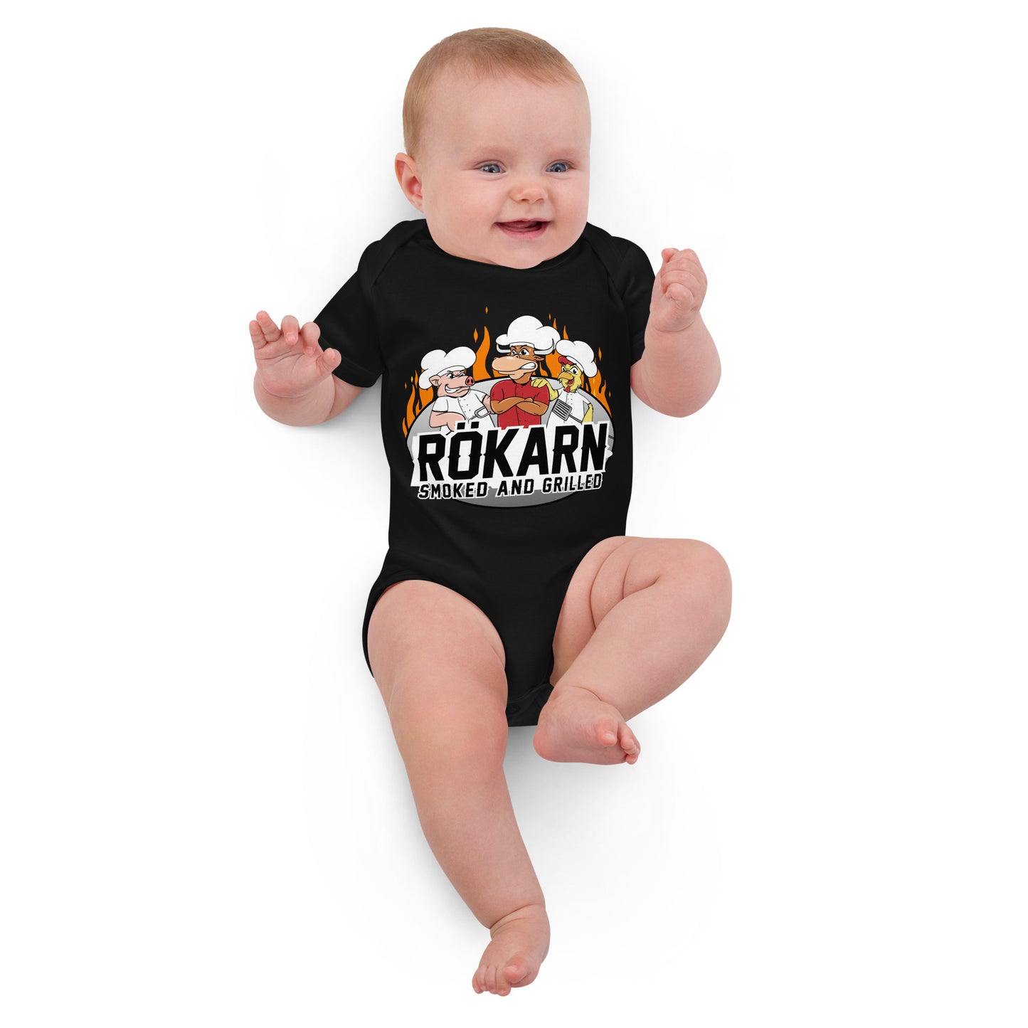 Ekologisk bomull babybody