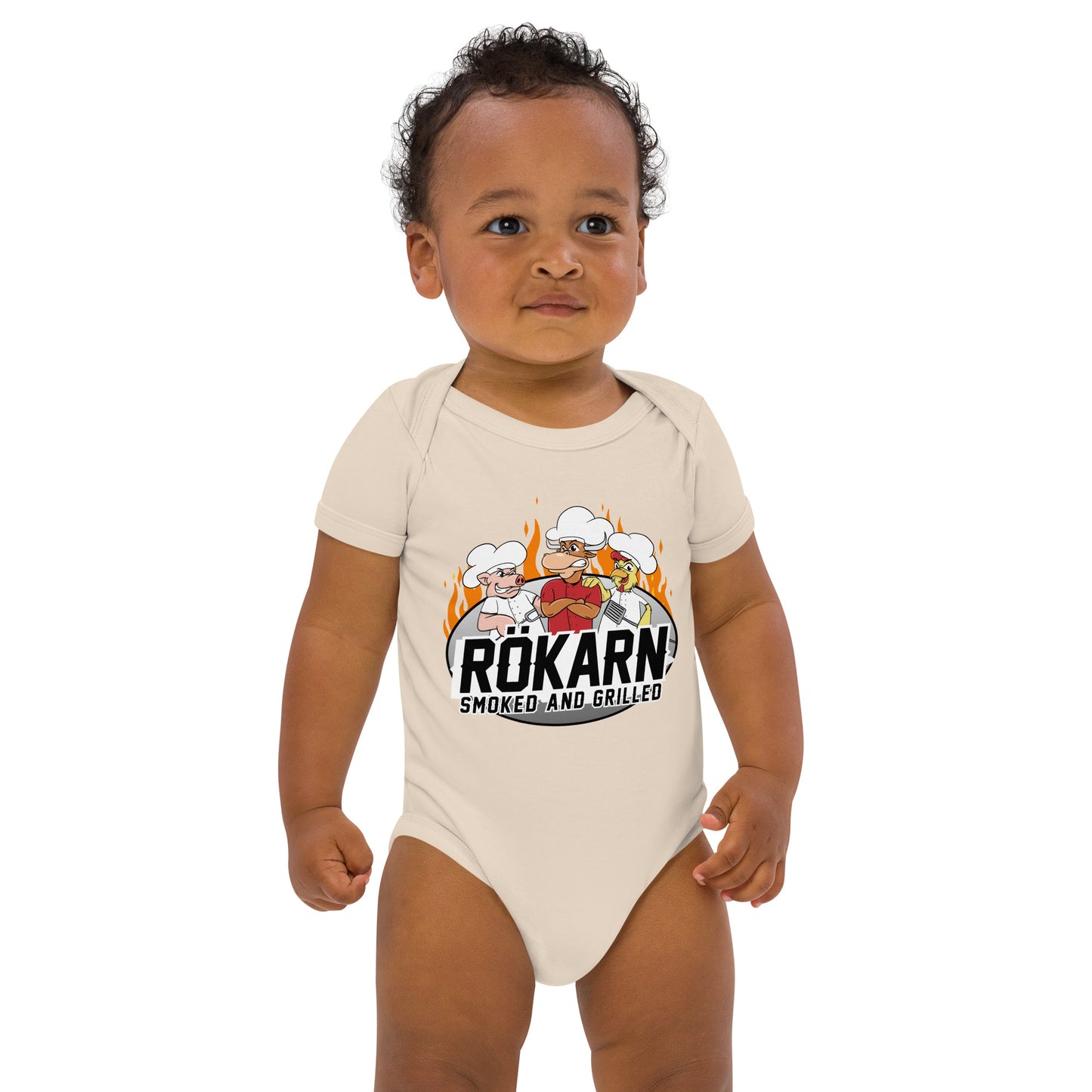 Ekologisk bomull babybody