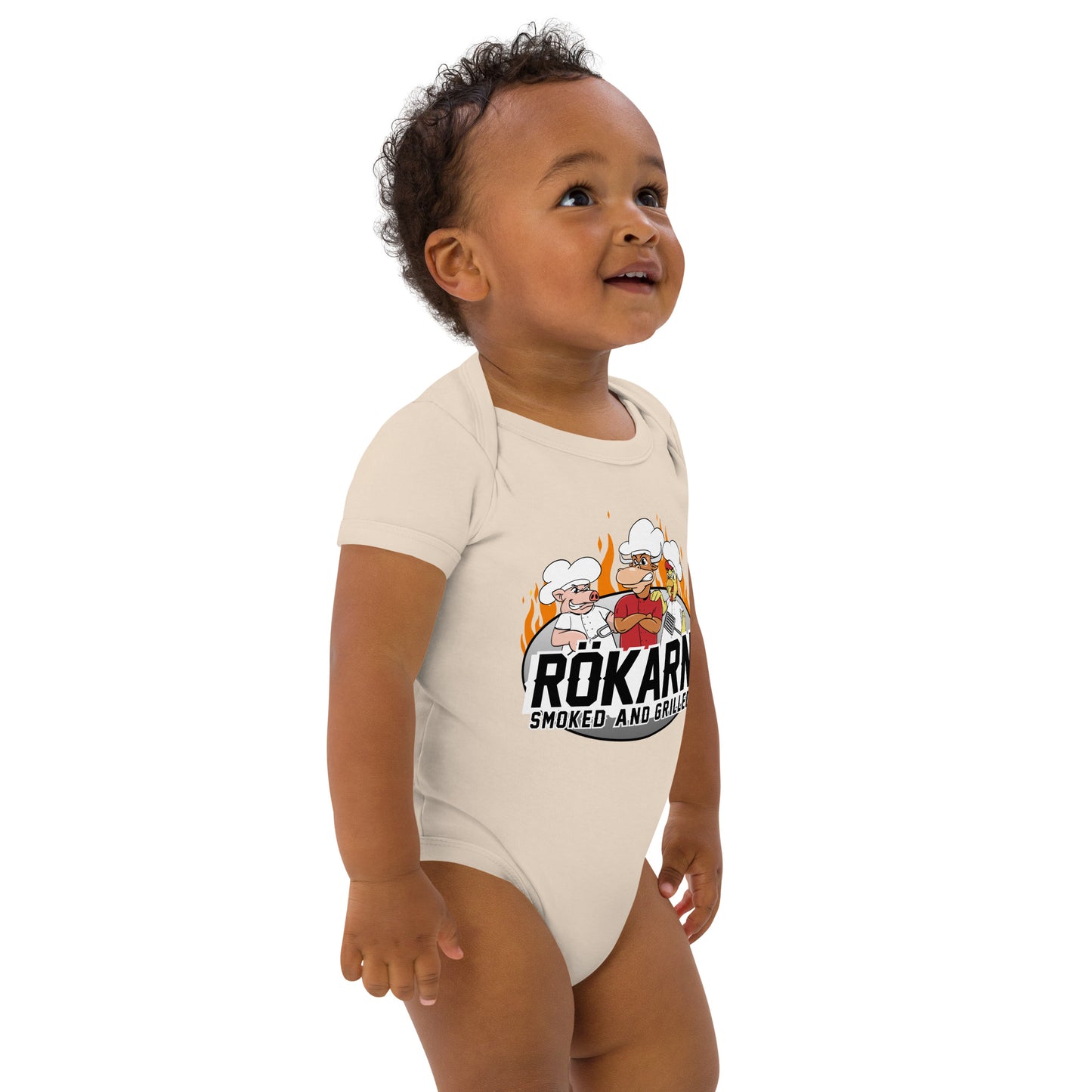 Ekologisk bomull babybody