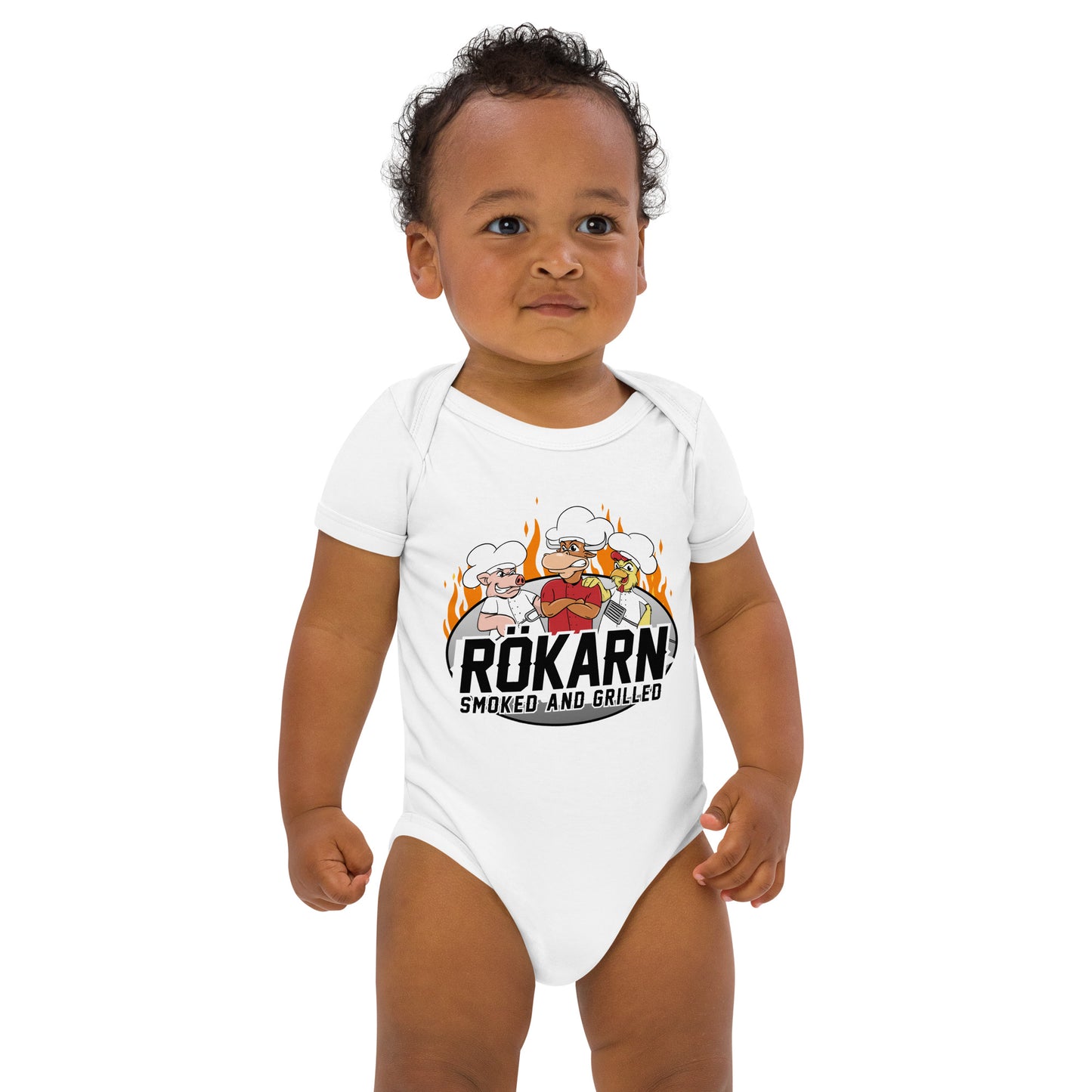 Ekologisk bomull babybody