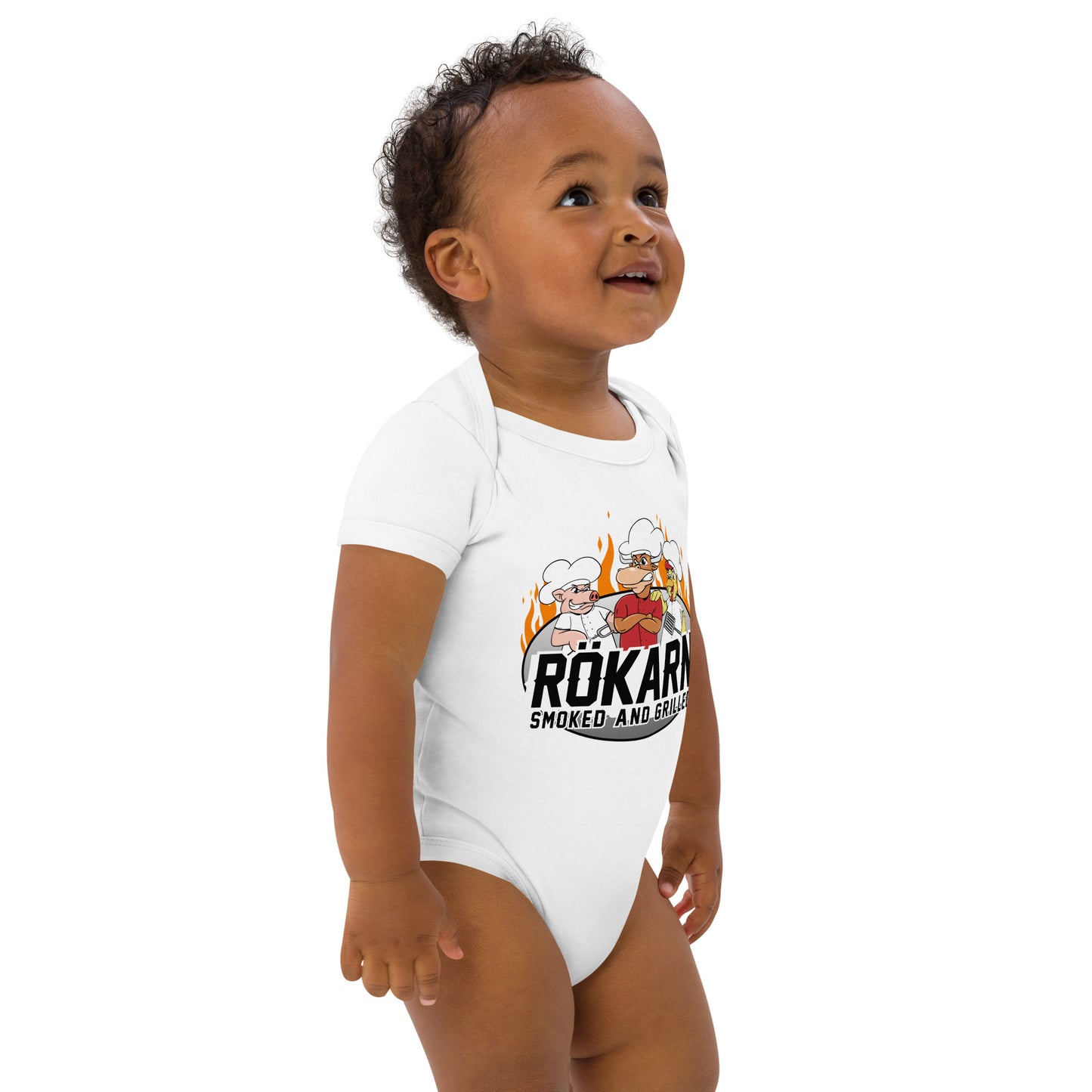 Ekologisk bomull babybody