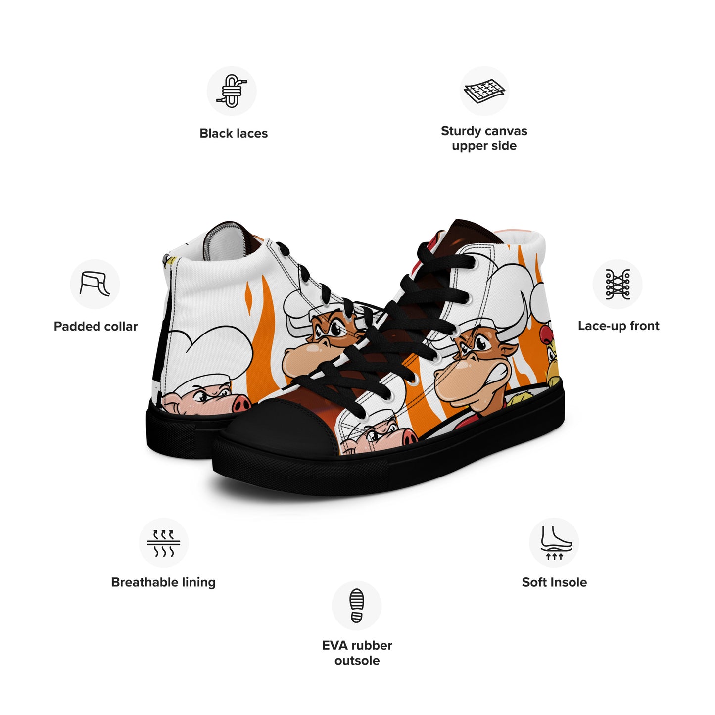 Damskor High Top Canvas